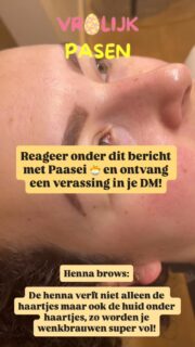 🐣 We hebben een verassing voor jullie!! Reageer onder dit bericht met: Paasei. En check je DM! #pasen #brows #hennabrows #beautyandbrowbardeventer #walstraatdeventer 🐣