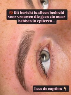 Hoeveel tijd ben jij elke week kwijt aan je wenkbrauwen?
Stoppels, ongelijke vormen of steeds nét te veel weggehaald? Dat hoeft niet meer.
Bij Beauty & Browbar Deventer creëren we wenkbrauwen die perfect passen bij jouw gezicht. Strak gestyled, natuurlijk en wekenlang mooi. ✨
📍 Dé specialist in wenkbrauwen in Deventer.
✔ Brow shaping
✔ Brow styling
✔ Persoonlijk advies
✔ Altijd een natuurlijke uitstraling
🎁 Stuur ons ‘BROW’ in een reactie en je ontvangt van ons een leuke verassing voor bij je volgende behandeling!
📅 Of boek direct jouw afspraak via de link in onze bio.
#beautyandbrowbardeventer #perfectbrows #walstraatdeventer #waxen #epileren