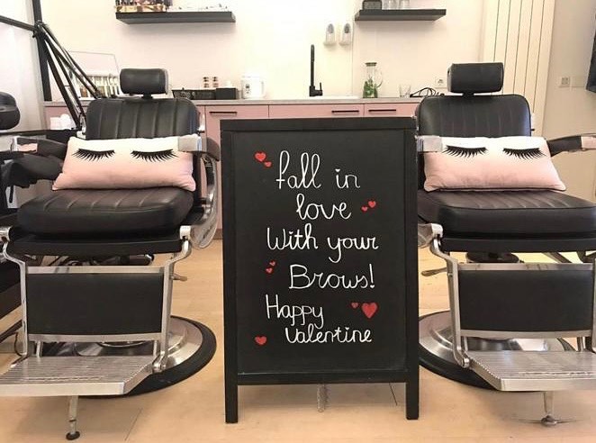π₯°Fall in love with your brows!π Vandaag nog! Want we hebben vanmiddag nog plek! Happy valentine!ππβ€οΈ